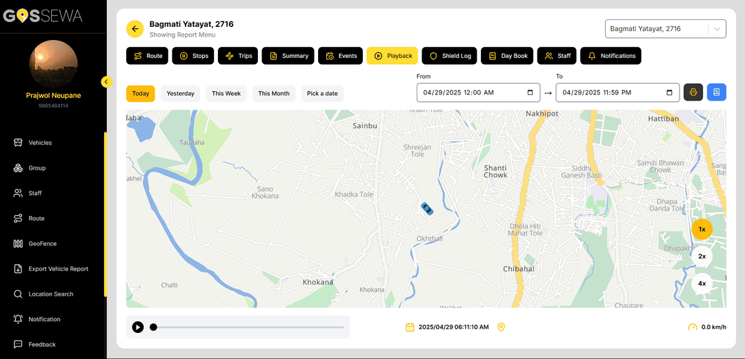 GPS Sewa | Fleet Management System screenshot 2